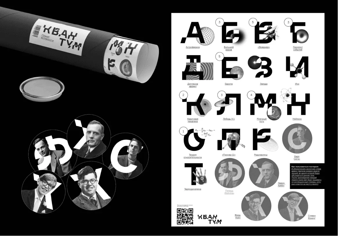 Квантум — брендинг научпоп-медиа о космосе